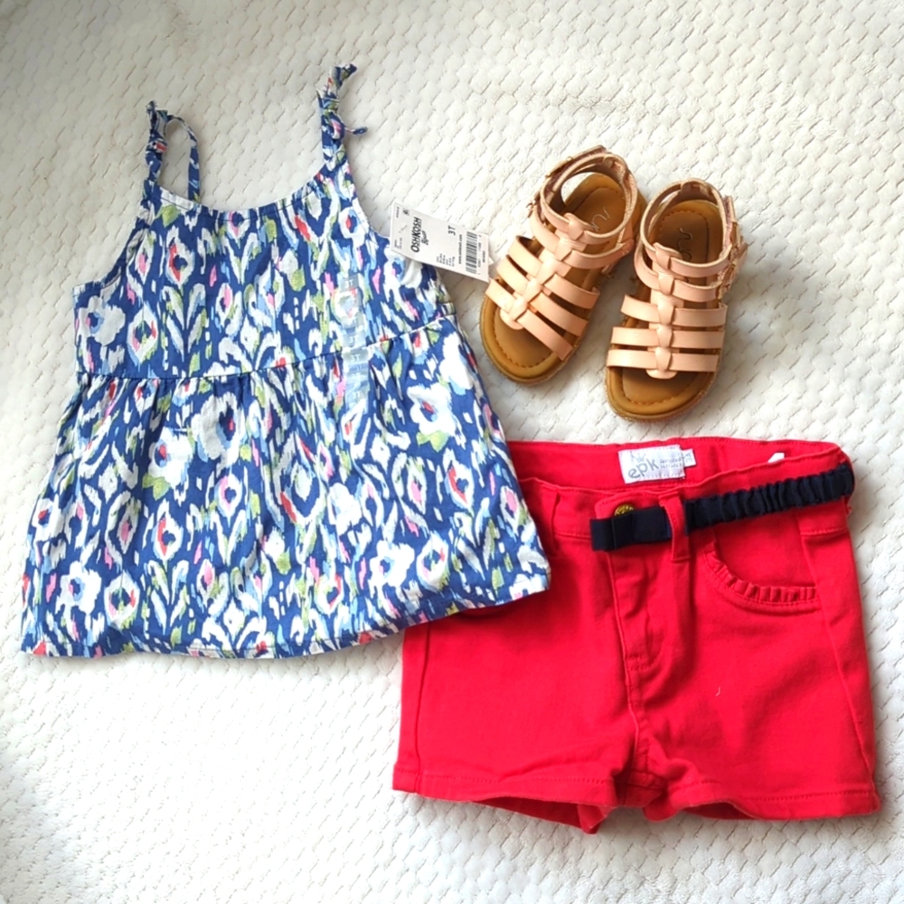 Top and bottom Oshkosh B'gosh set 3T